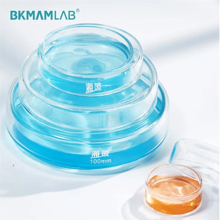 High Borosilicate Glass Laboratory Petri Dish